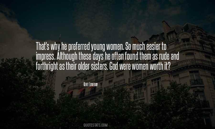 Young Sisters Quotes #1370079