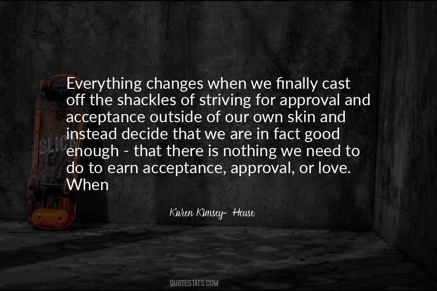 Cast And Love Quotes #1693294