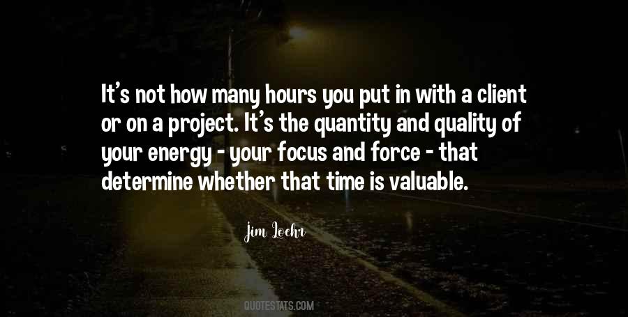 Focus Energy Quotes #1062489