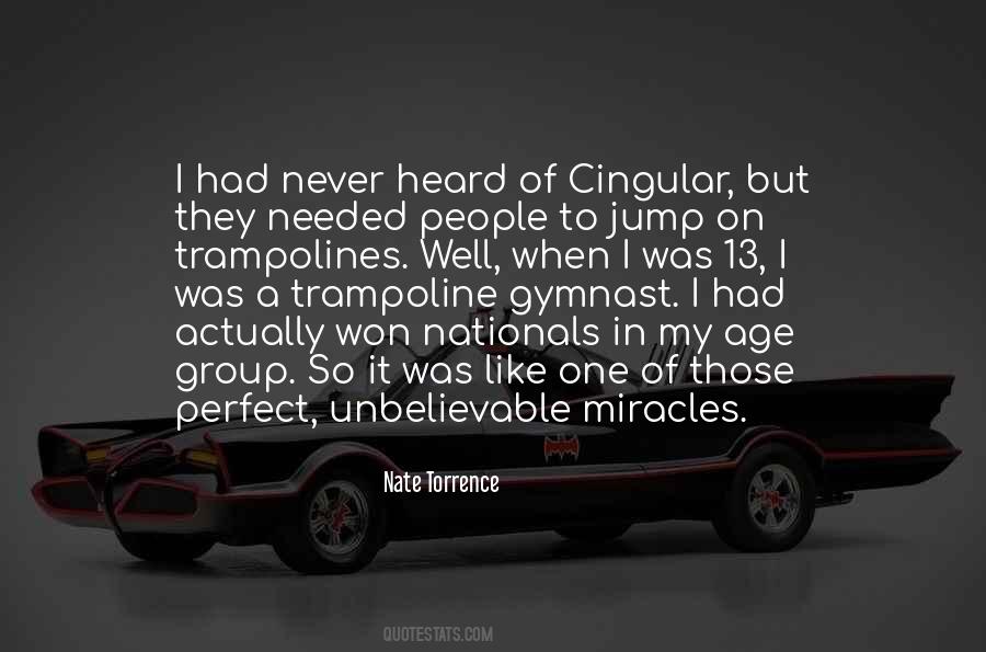 Ex Gymnast Quotes #454704