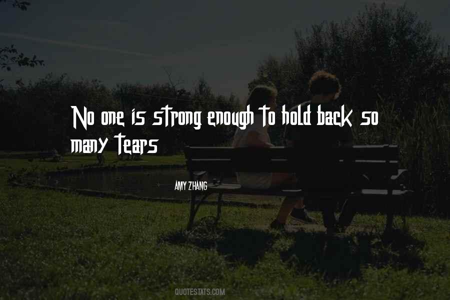 Tears Are Falling Quotes #807536