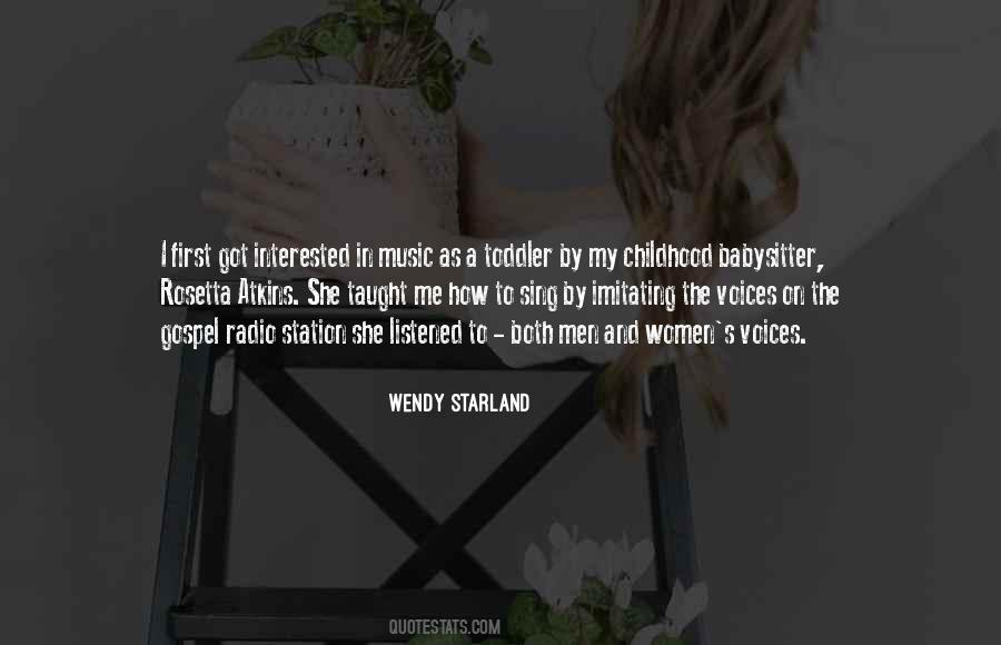 Childhood Music Quotes #1033680