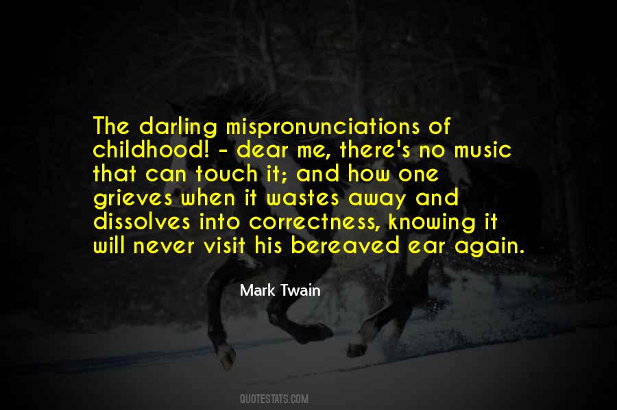 Childhood Music Quotes #517109