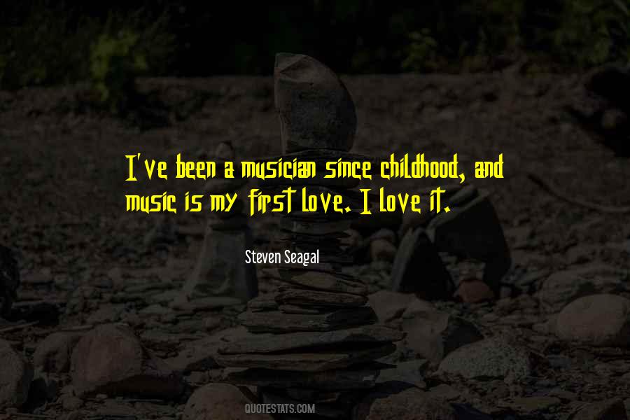 Childhood Music Quotes #64709