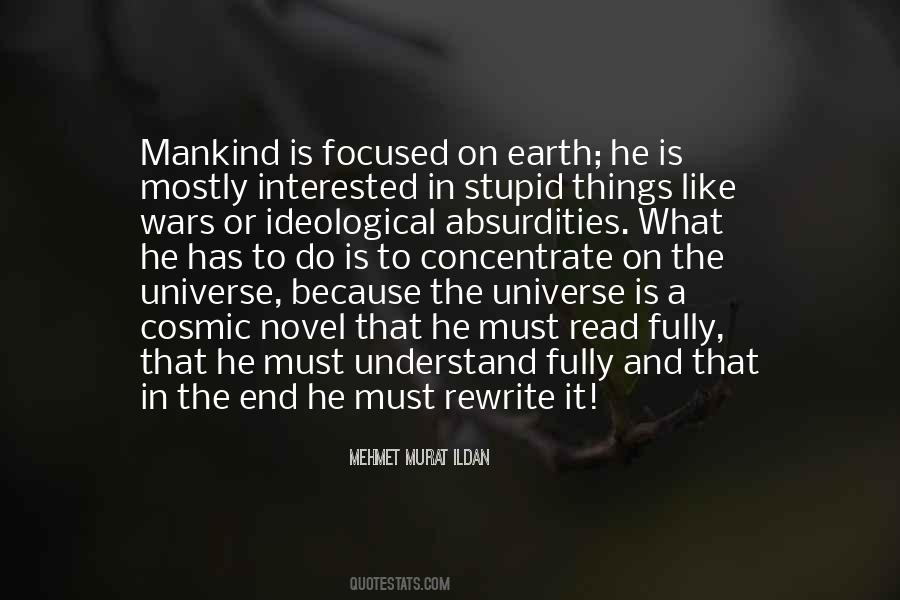 Earth Mankind Quotes #44800