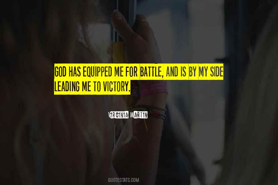 God Victory Quotes #136158