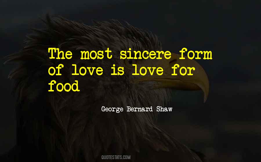 Love For Food Quotes #335022