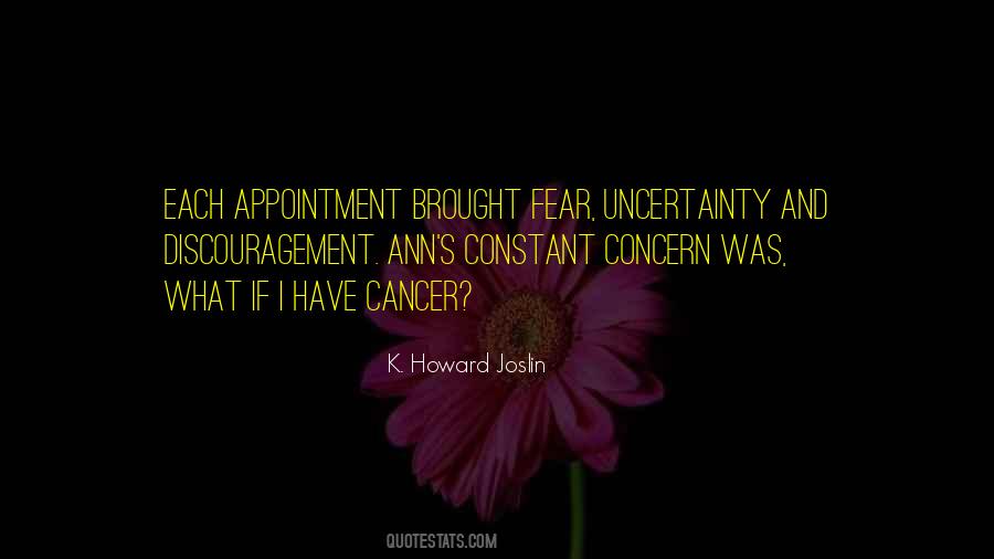 Faith Uncertainty Quotes #493564