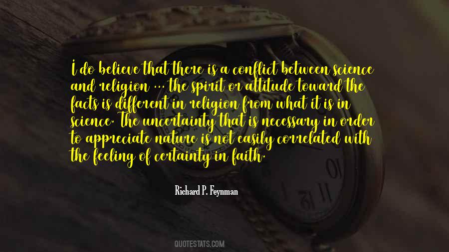 Faith Uncertainty Quotes #657948