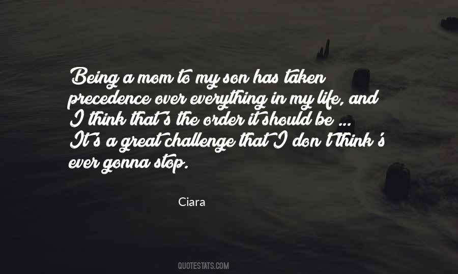 Mom Challenge Quotes #1651737