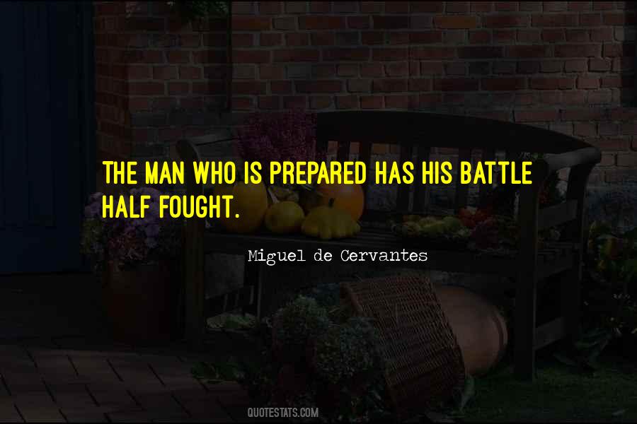 Half The Battle Quotes #1070001