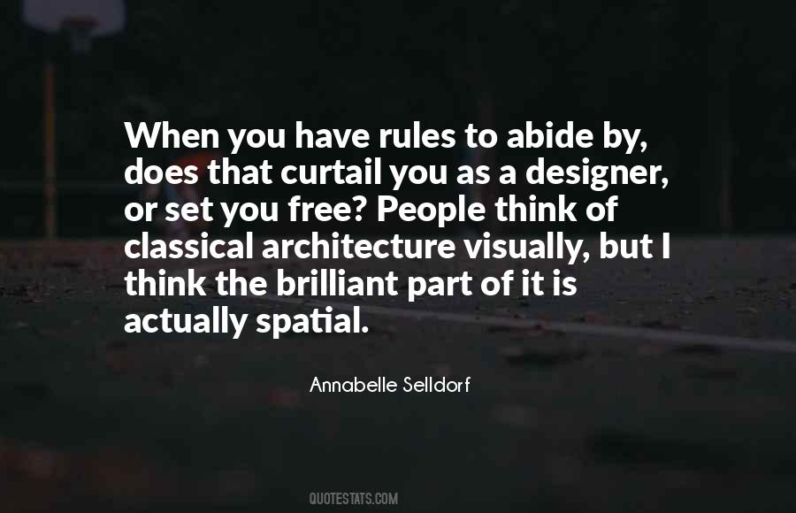Abide By The Rules Quotes #1133624