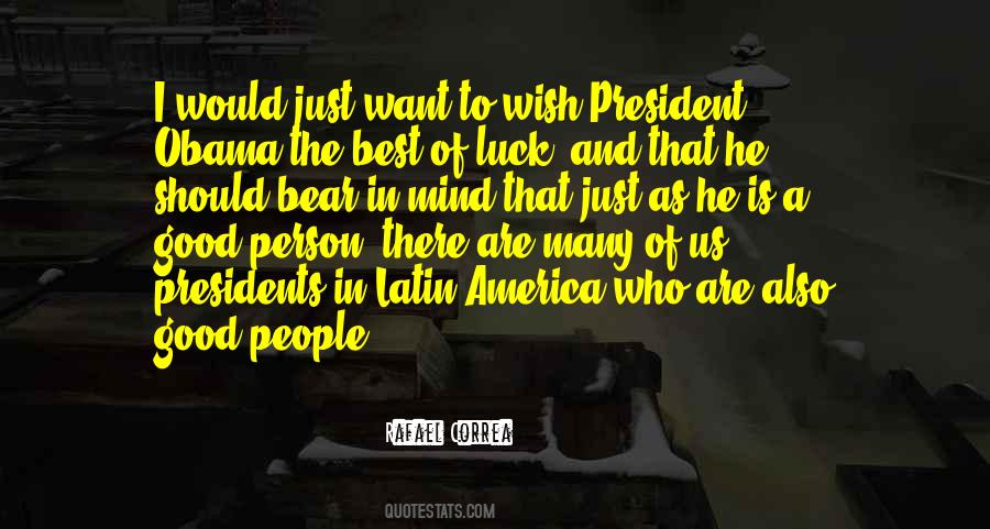 President Of America Quotes #207709