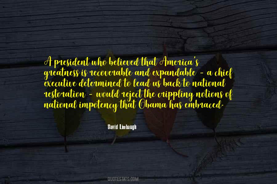 President Of America Quotes #327075