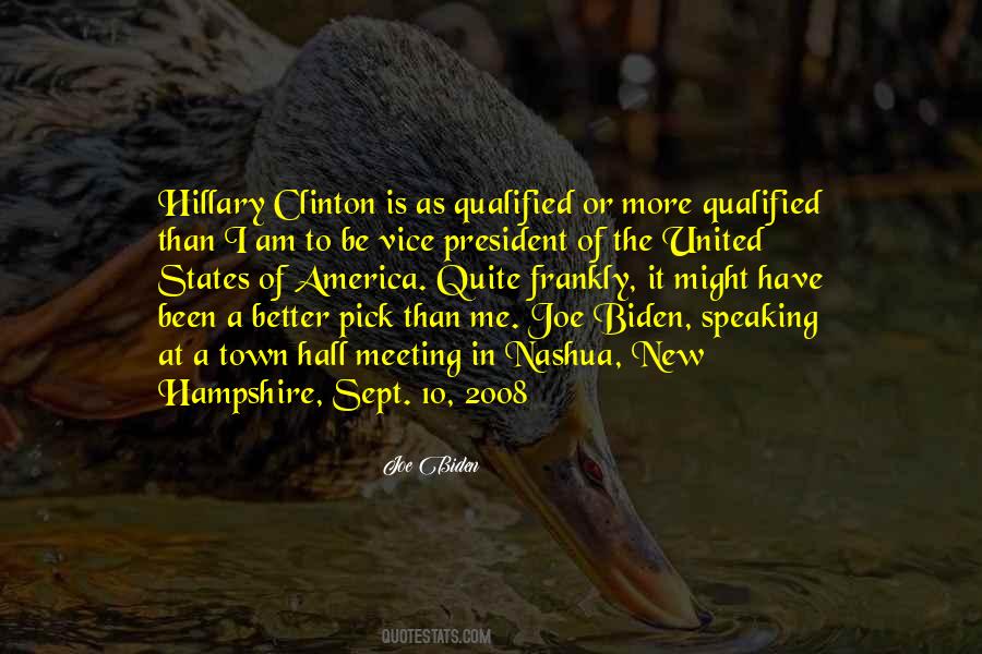 President Of America Quotes #338295