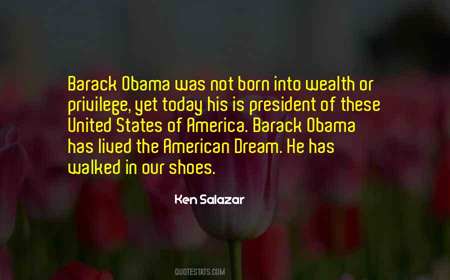 President Of America Quotes #40883