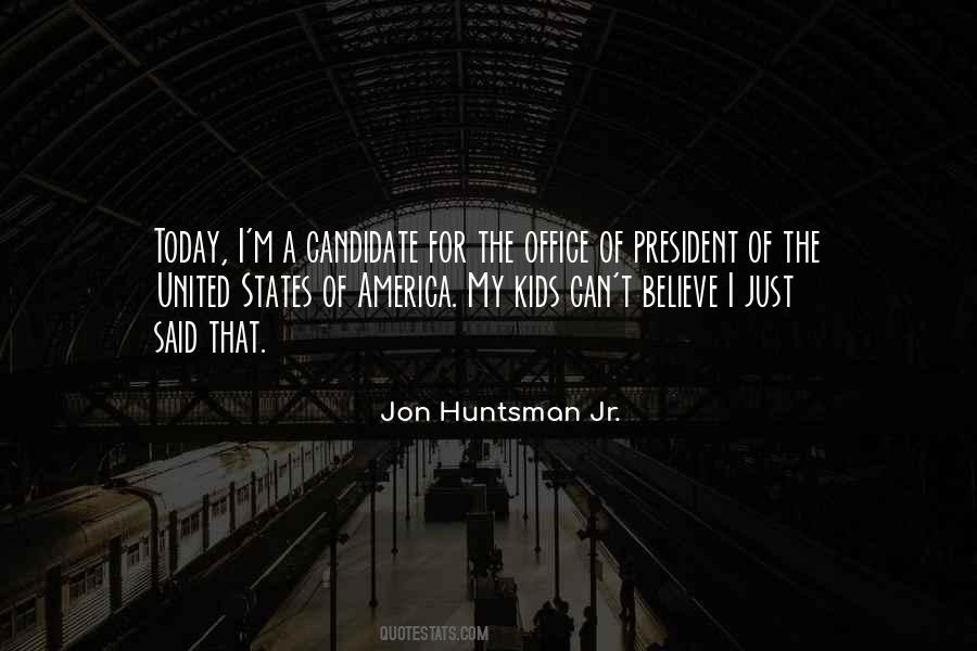 President Of America Quotes #511070