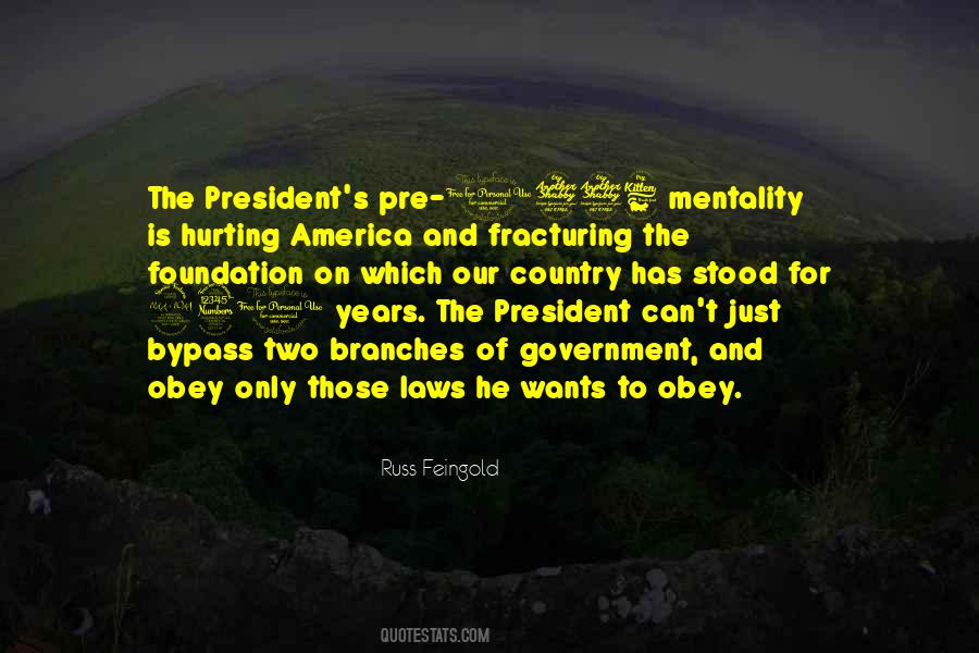 President Of America Quotes #825071