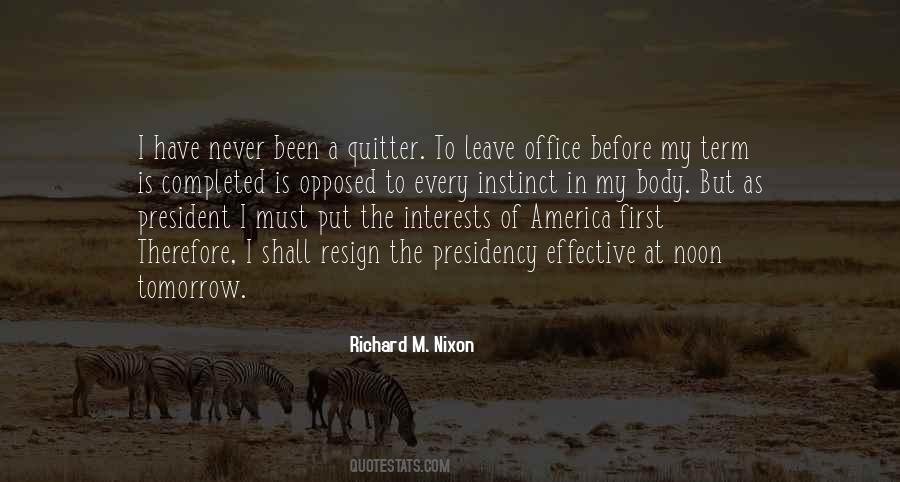 President Of America Quotes #933258