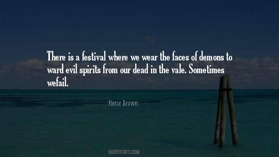 Faces Of Evil Quotes #358318