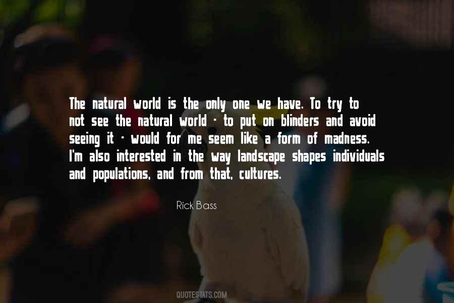 Natural Way Of Quotes #152497