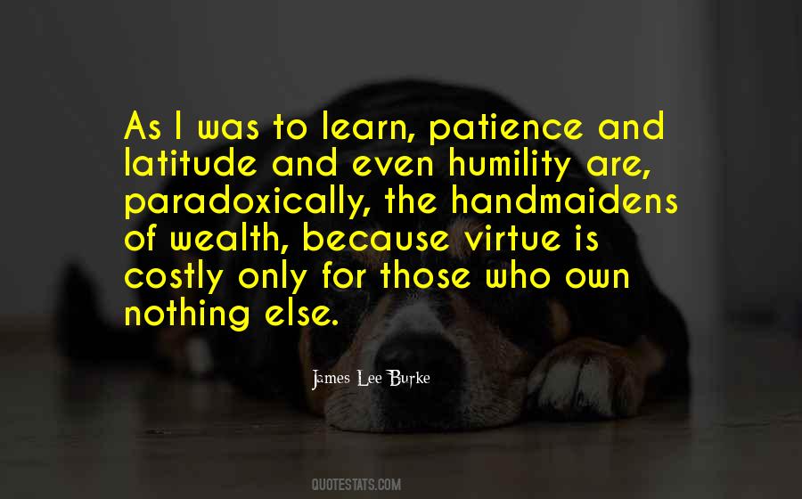 Quotes About Humility And Patience #1361996