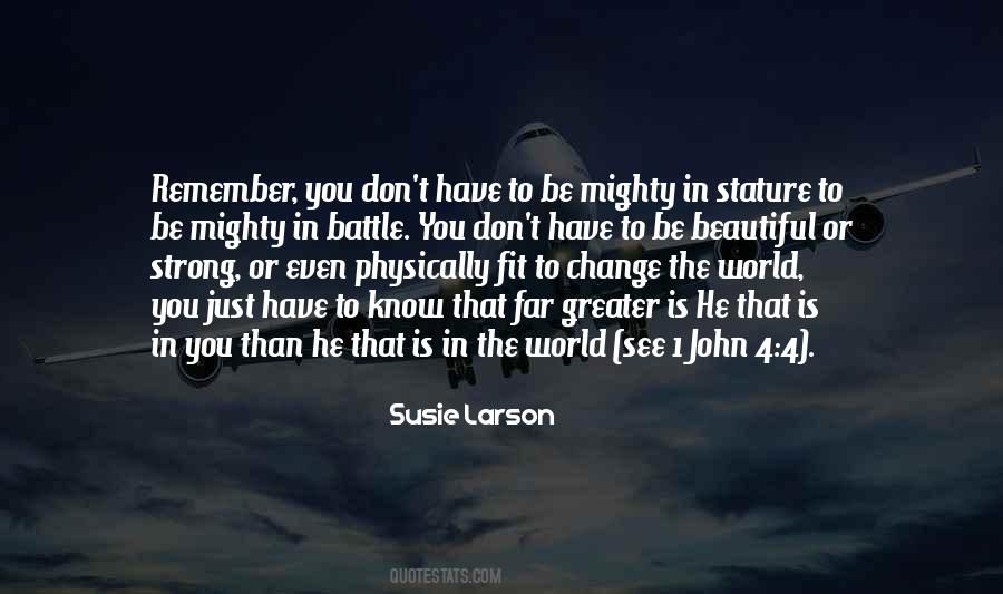 Nor The Battle To The Strong Quotes #1729529