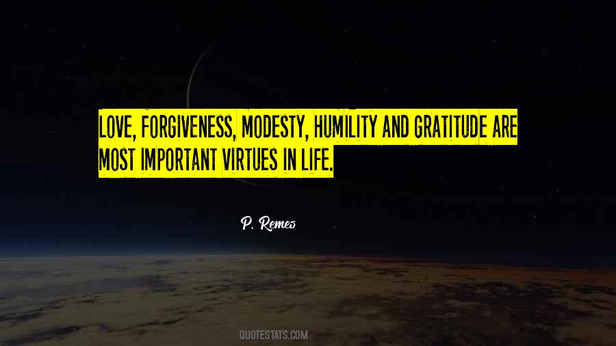 Quotes About Humility And Forgiveness #1175446