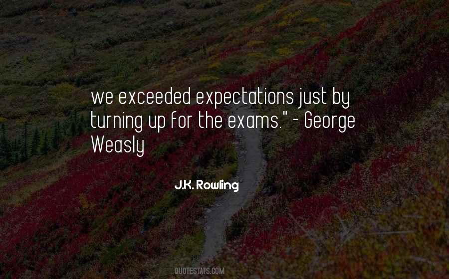 Exceeded Expectations Quotes #1237040