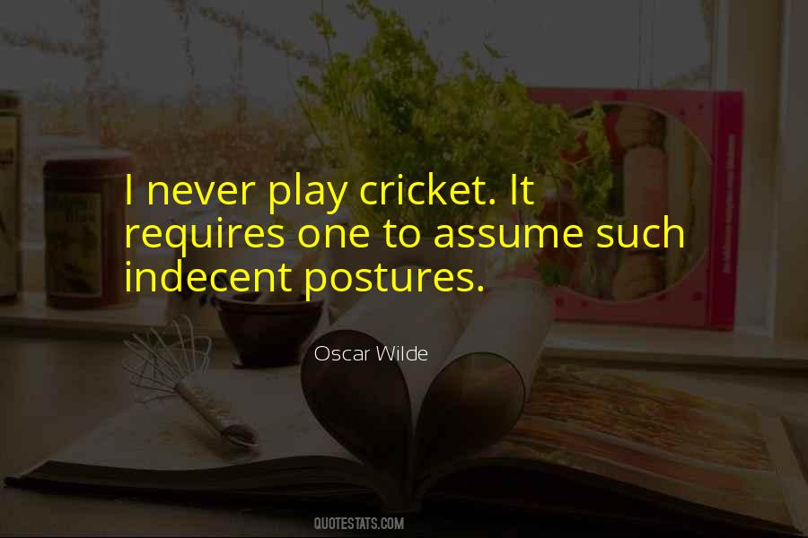 Play Cricket Quotes #340383