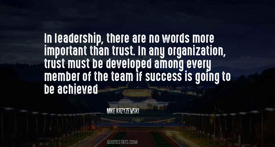 Trust Team Quotes #1025535