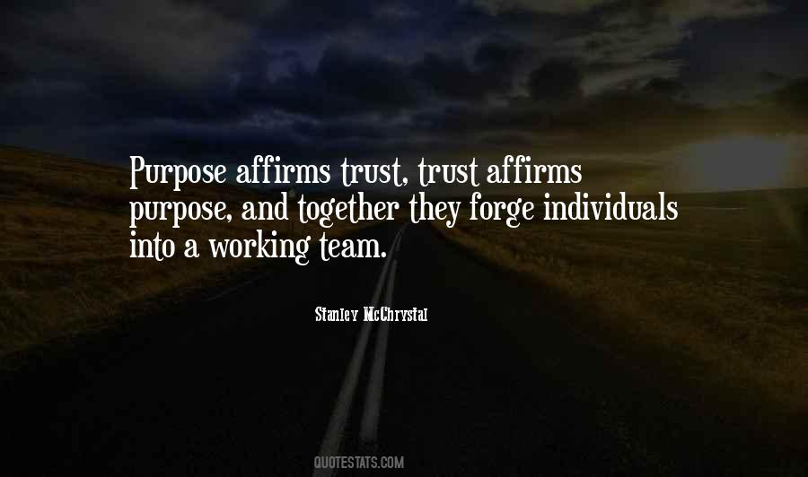 Trust Team Quotes #1335721