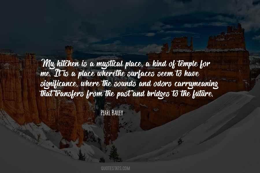 Place And Food Quotes #1051603