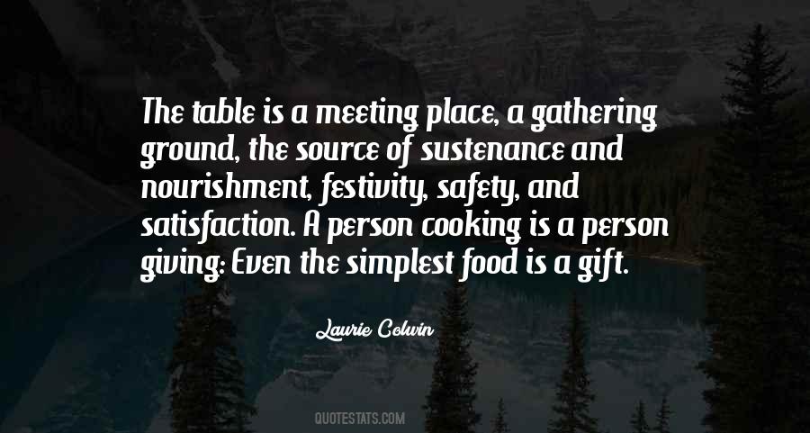 Place And Food Quotes #1120485