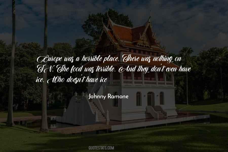 Place And Food Quotes #429633