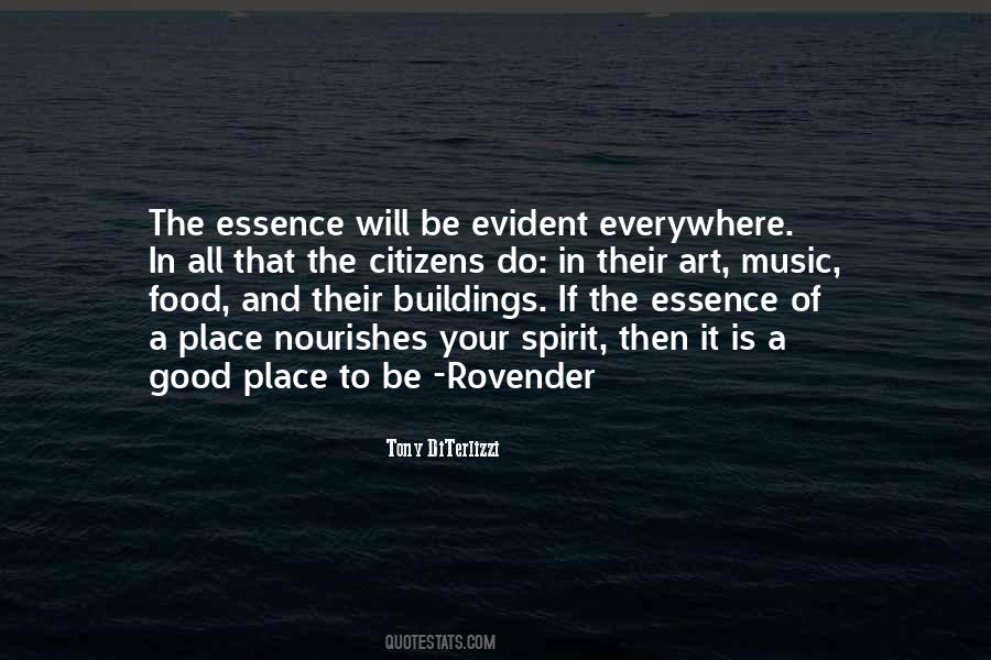 Place And Food Quotes #489079