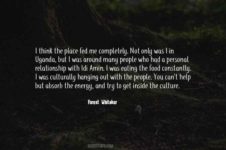 Place And Food Quotes #504581