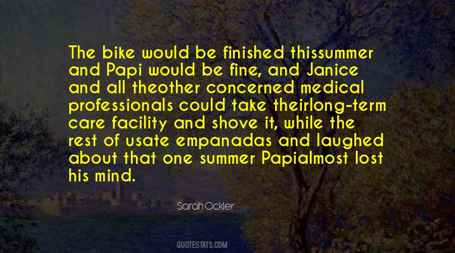 One Summer Quotes #1757945