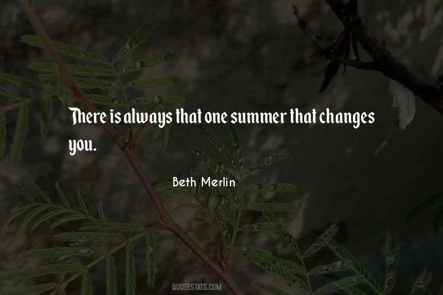 One Summer Quotes #578670