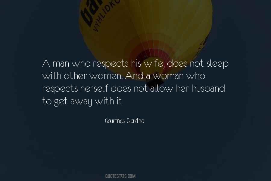 Sleep Wife Quotes #1572612