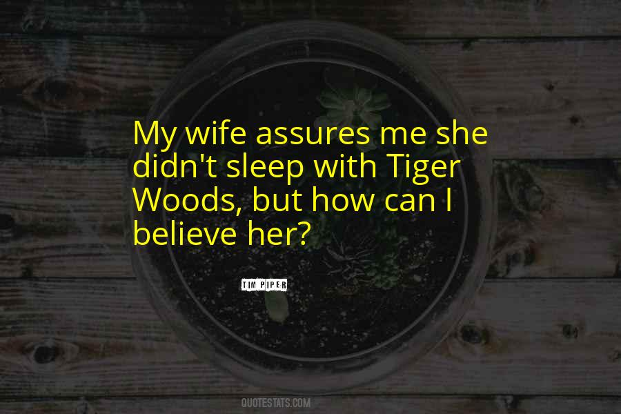 Sleep Wife Quotes #788333