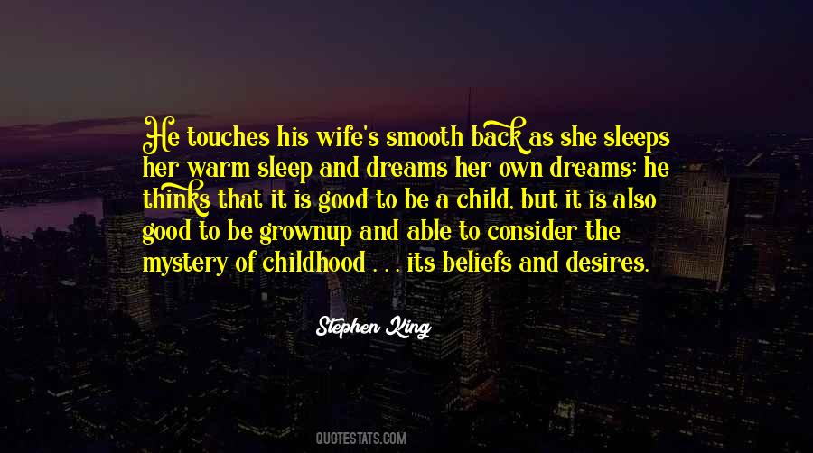 Sleep Wife Quotes #857841