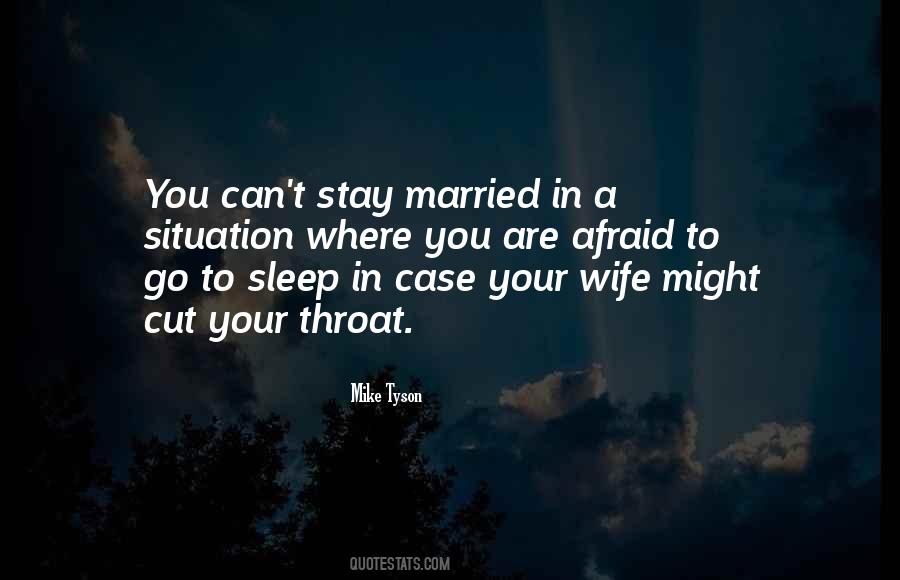 Sleep Wife Quotes #900686