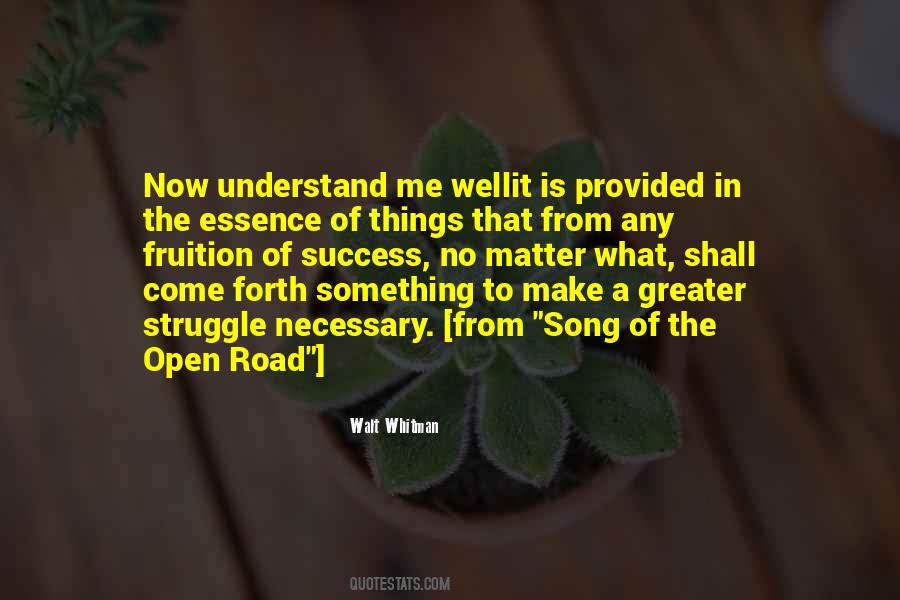 Greater The Struggle Quotes #620617
