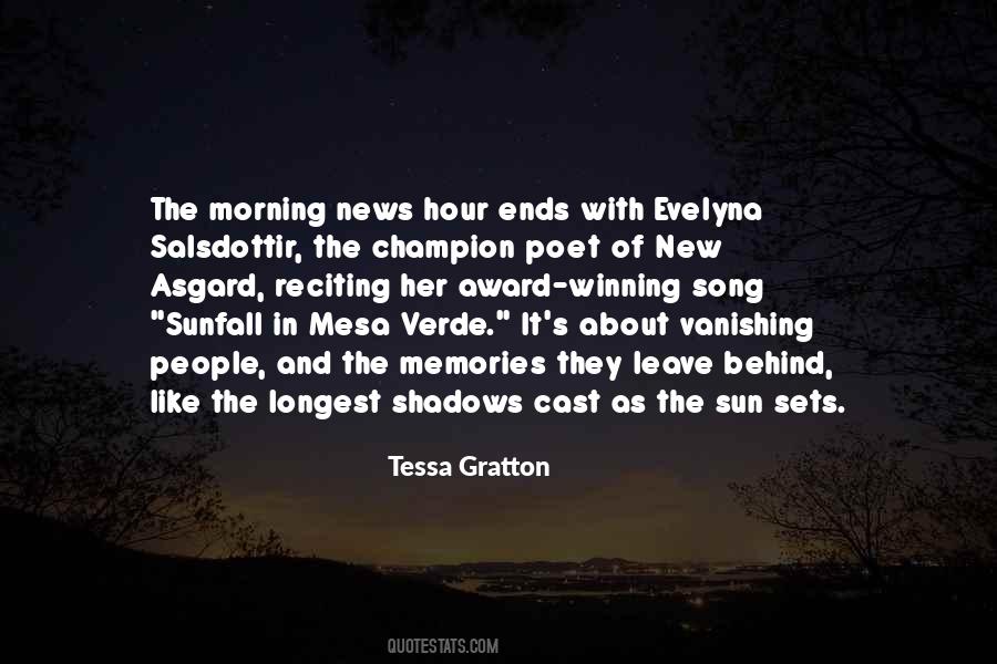 Morning Song Quotes #1305879