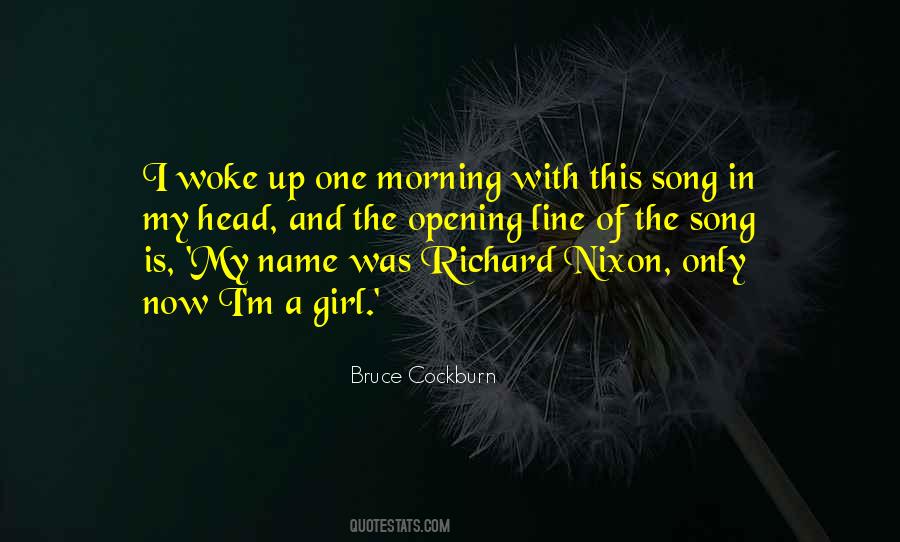 Morning Song Quotes #1628478