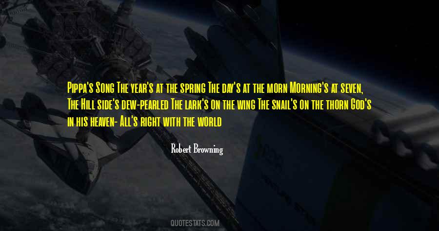 Morning Song Quotes #488706