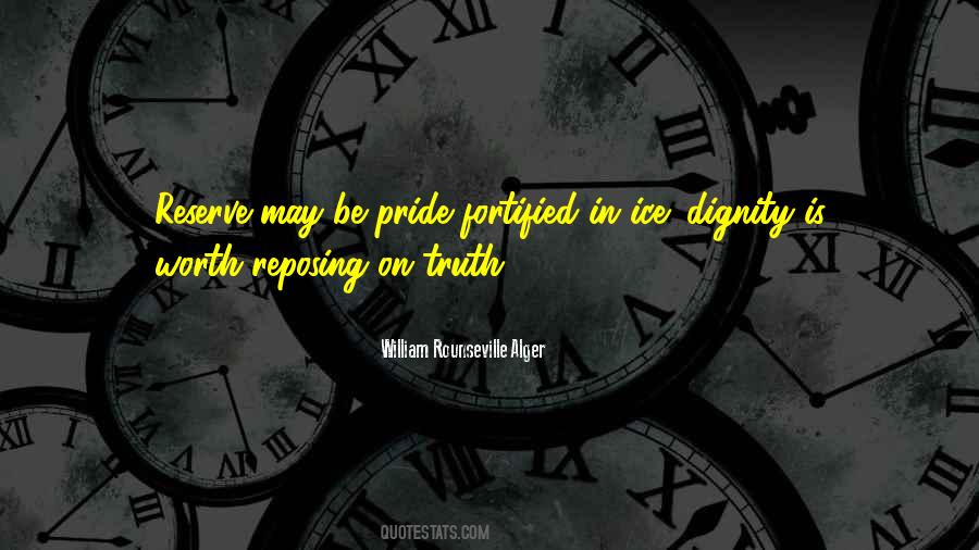Dignity Pride Quotes #245487