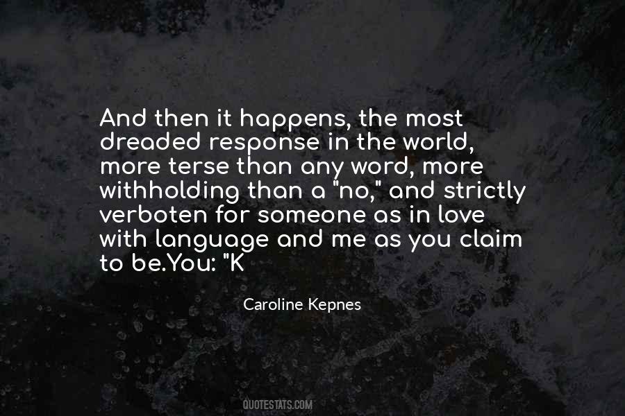 And Then It Happens Quotes #867153