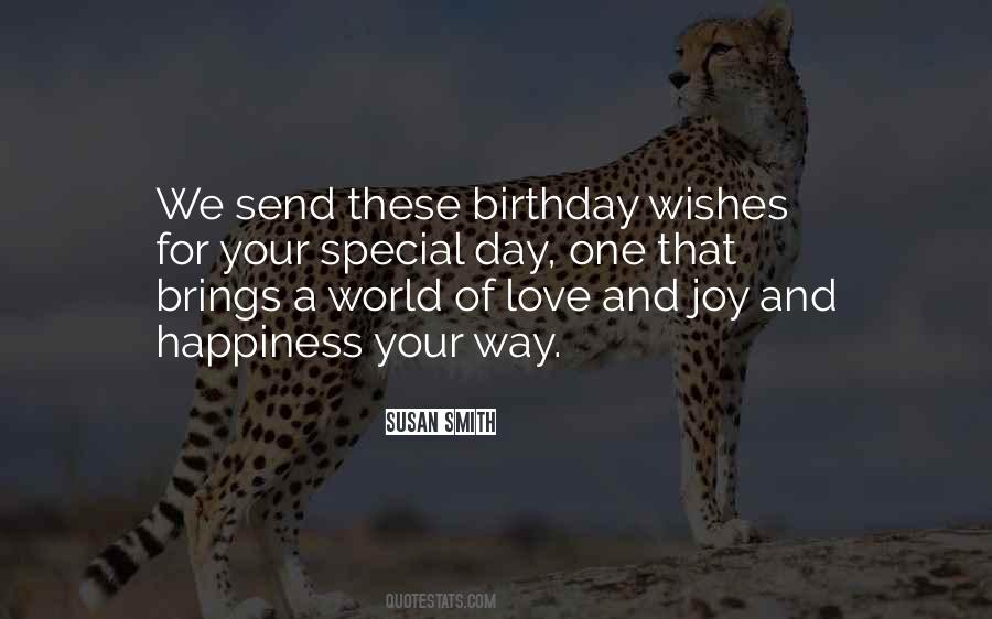 Birthday Happiness Quotes #188050